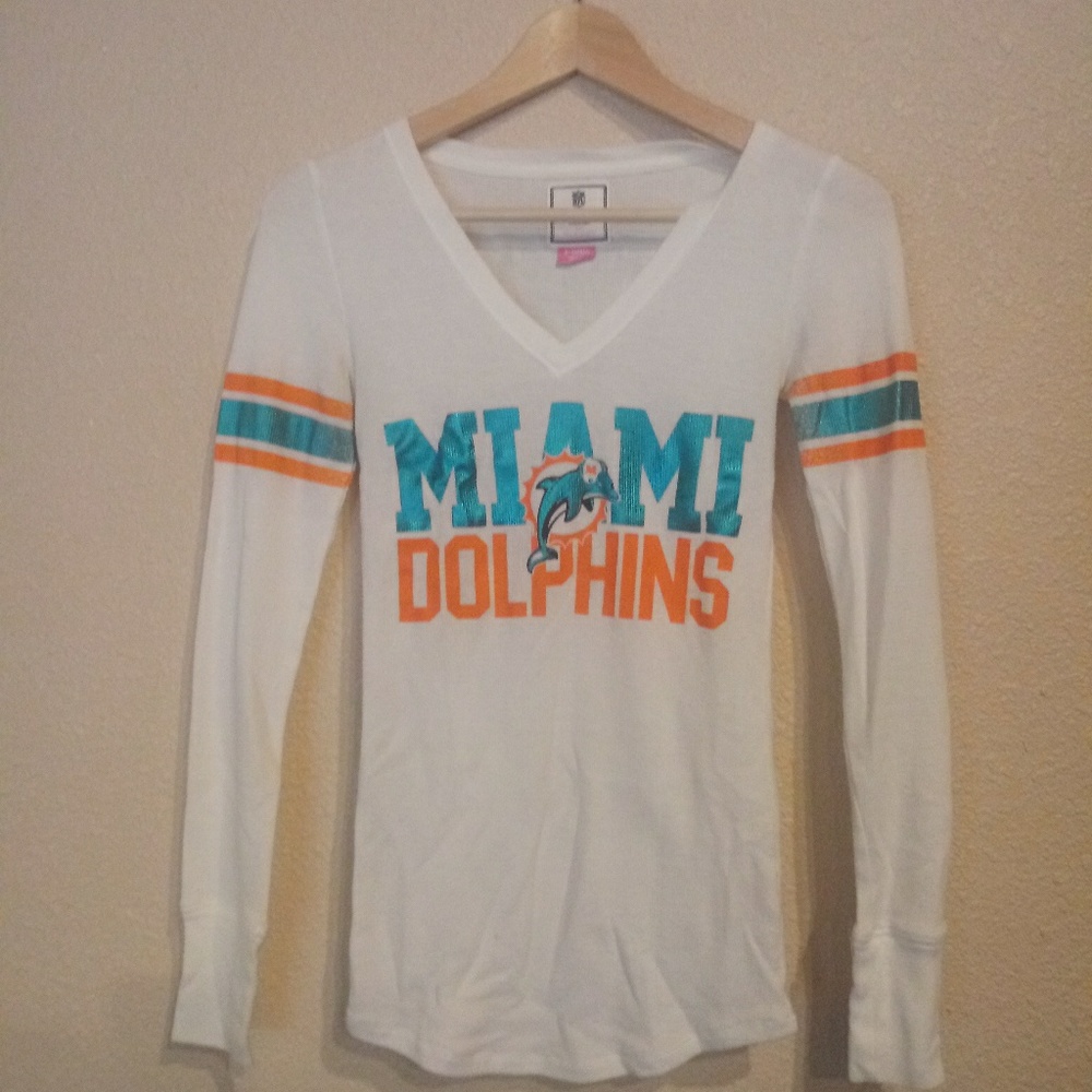 PINK Miami Dolphins long sleeve shirt